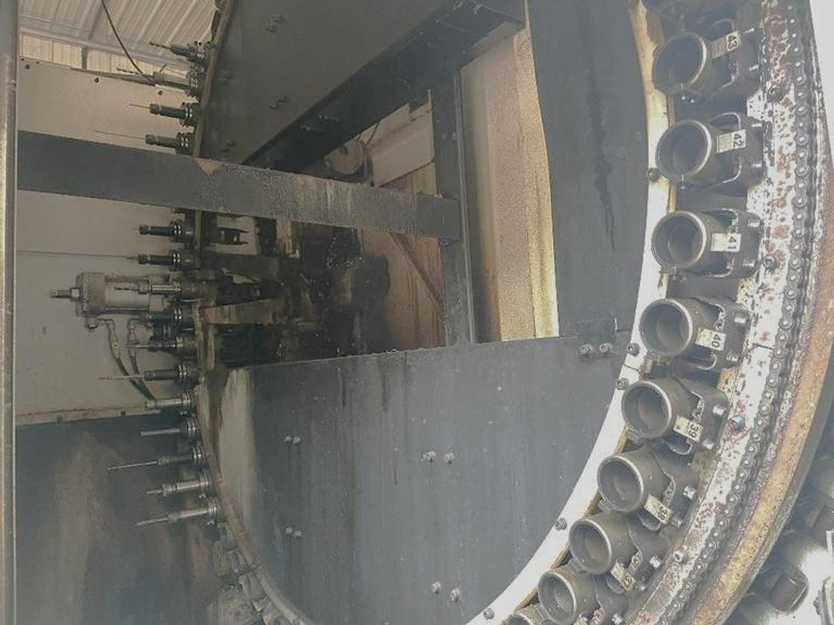 Used 2012 Mori Seiki NHX4000 with Full 4th Axis Rotary Tbl. 1000 PSI CTS, Tool Probing, 60 Station Tool Changer