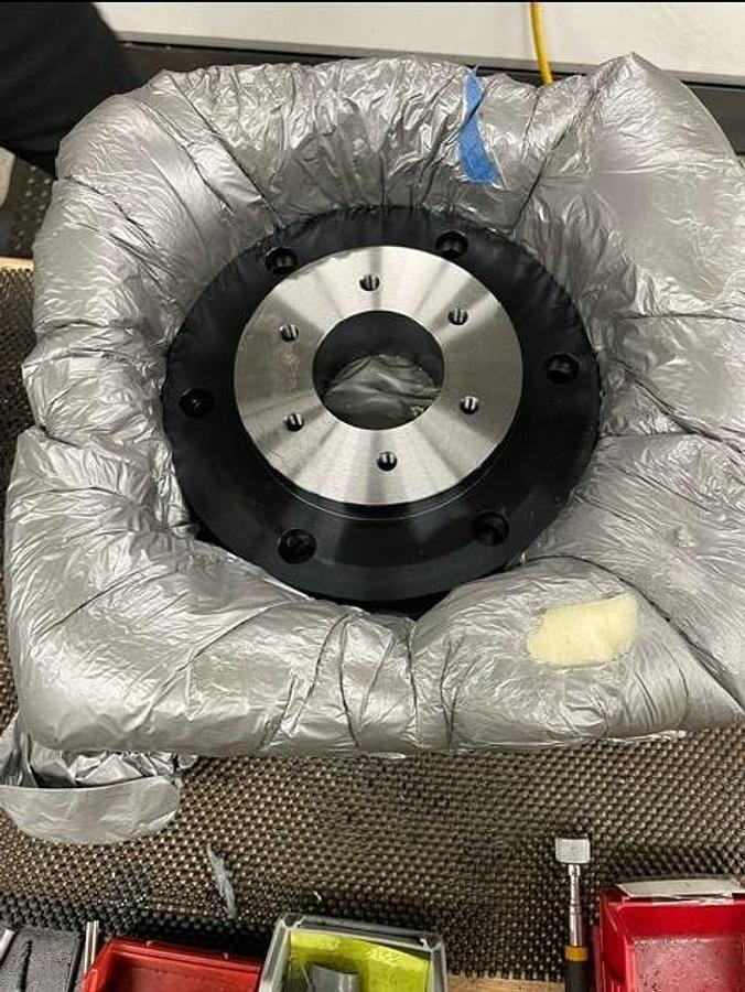 Used 2022 Haas HRT310 NEW-NEVER USED with 2 Multi Pin Cable Connections, 9" Manual Tailstock, Adapter Plate for Tooling Block