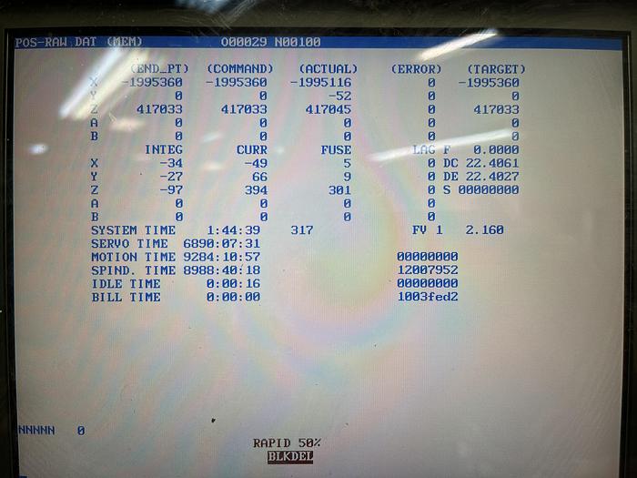 Used 2003 Haas Mini Mill with Chip Auger and Tool Changer