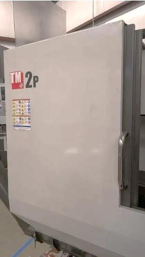 Used 2015 Haas TM-2P with 4th Axis Drive, Haas Probing Package, 6,000 RPM, Chip Auger, Rigid Tap, 20 Station ATC