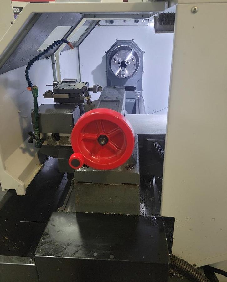 Used 2017 Haas TL-1 with 4 Station Turret, Tailstock, 8" Chuck, Coolant Tank/Pump, Low Hours !!