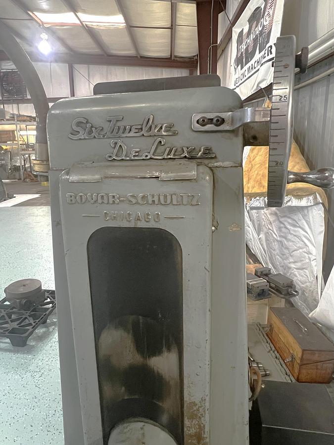 Used 1967 Boyar-Schultz 612 Deluxe Manual Surface Grinder