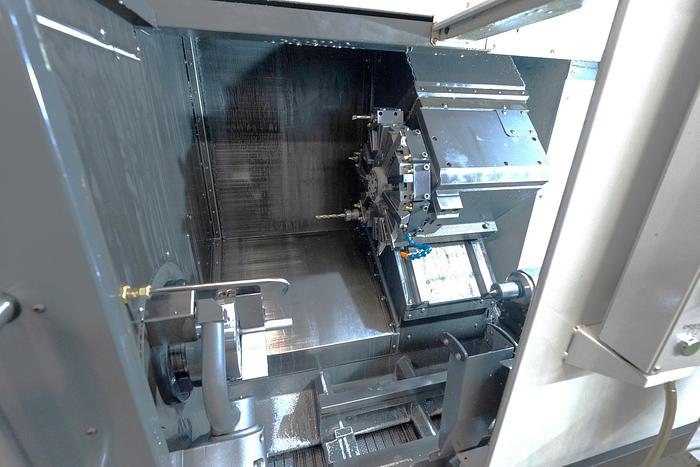 Used 2022 Haas ST-15 with Chip Conveyor, Parts Catcher, Tailstock, Tool Presetter, High Pressure Coolant