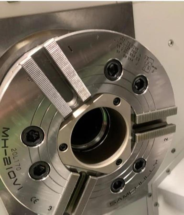 Used 2021 Haas DS-30Y with Subspindle, Y Axis, C Axis, High Pressure Coolant, Chip Conveyor