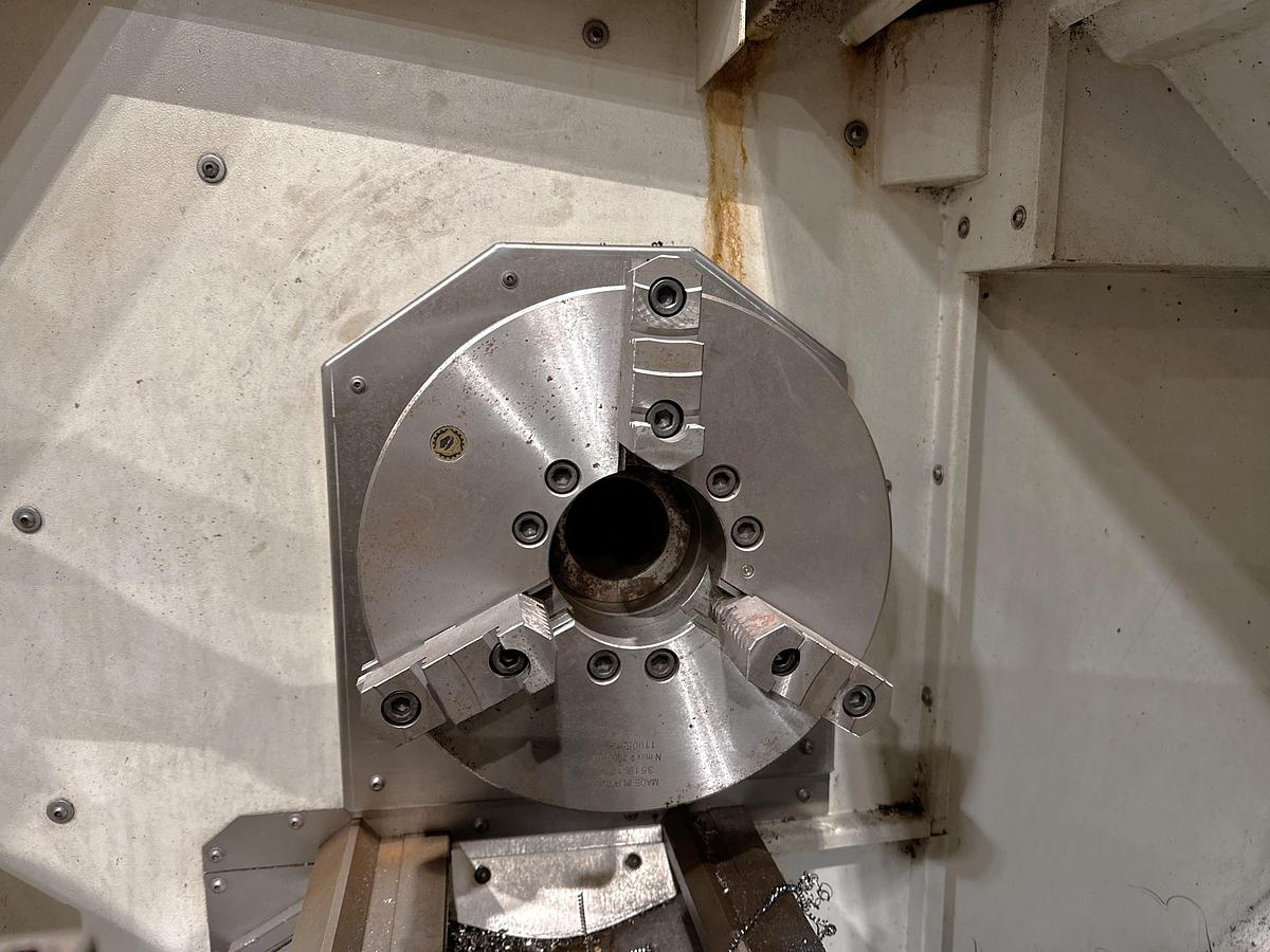 Used 2013 Romi C-510 Combination Teach Type CNC Lathe, 10" Chuck, 2.6" Bar Cap., 60" cc, Tool Post, Tailstock, Hand Wheels