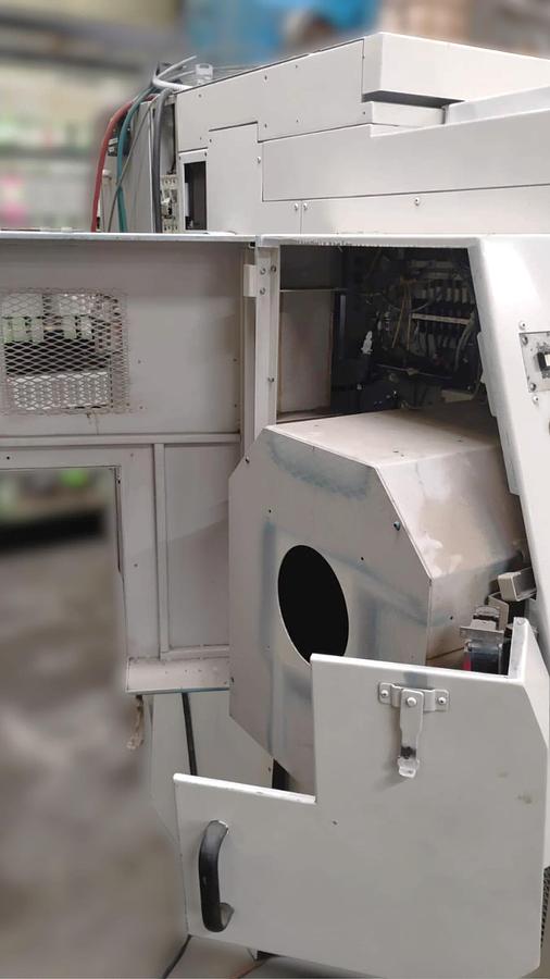 Used 2007 Mazak Nexus QTN 450-II/1000 Big Bore with Chip Conveyor, 18" Air Chuck, 7" Bar Cap., Tailstock, Prep for Rear Chuck, EIA Programming