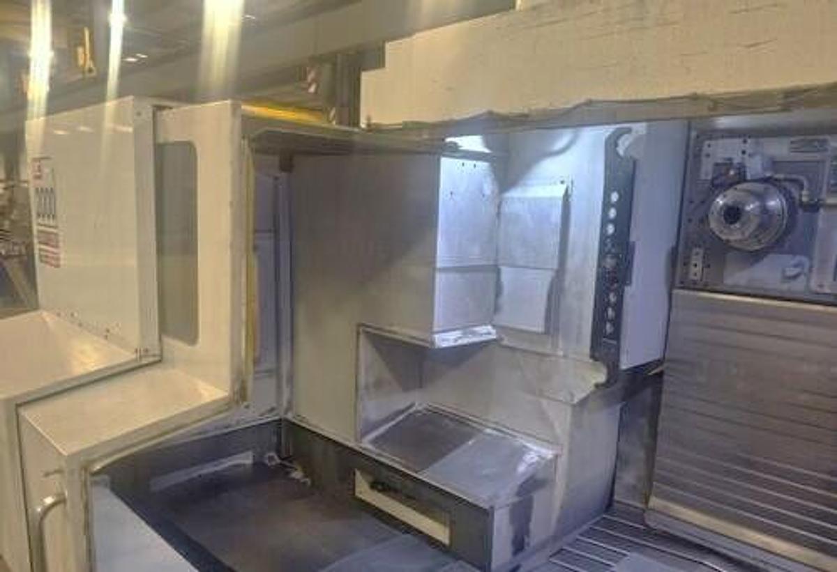 Used 2010 Haas EC-2000-4X with Built In 4th Axis Table, Hi Press. Coolant Thru Spindle, Probing, 6000 RPM, 30 HP Gearbox