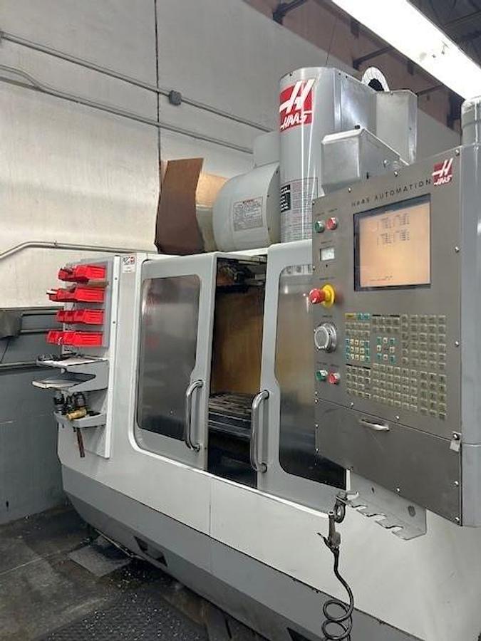 Used 2005 Haas VF4SS w/ 4th Axis Drive, Haas HRT-210 Rotary Table, Prog. Coolant, BT40