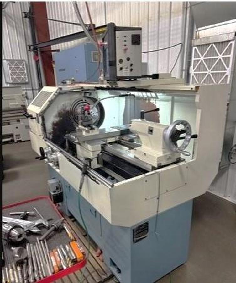 Used 2014 Southwestern Industries Trak TRL 1630SX with Prototrak SLX Control, Tailstock, Toolpost, 8" 3 Jaw Chuck, Coolant System