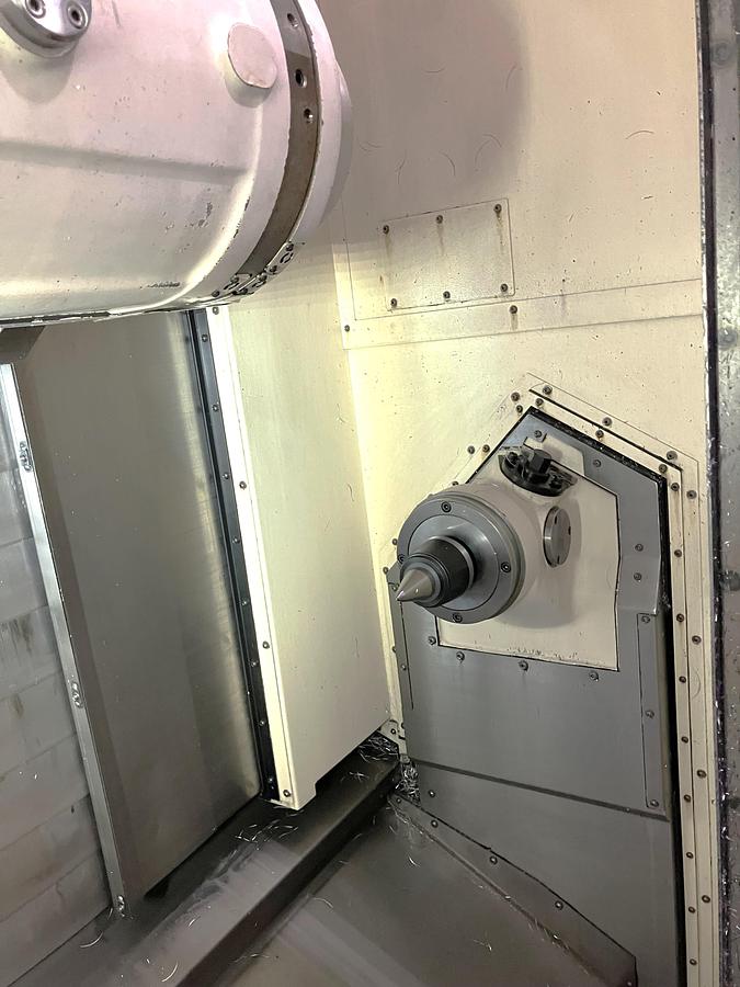 Used 2012 Mazak Integrex J-300 with B Axis Head, Y Axis, C Axis Rotation with Milling, Conveyor, 10" Chuck, Tailstock, 36 ATC, 12,000 RPM Milling