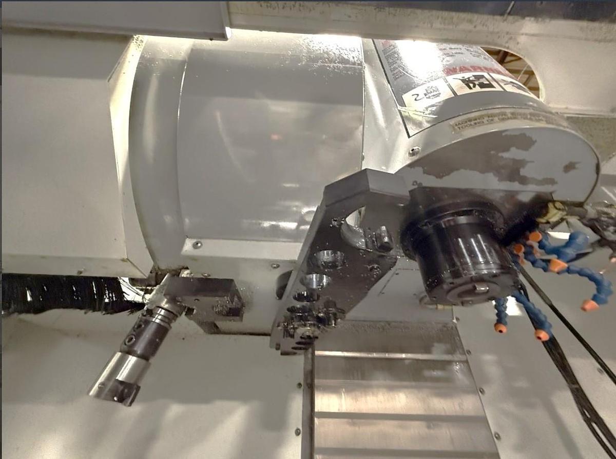 Used 2006 Haas VF2SS with 4th Axis Drive ONLY, Remote Jog Handle, Chip Auger, Programmable Coolant Nozzle