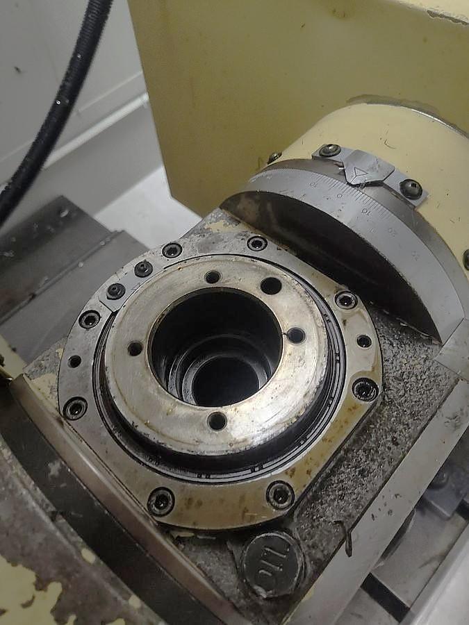 Used 2012 Brother TC-S2DN 5 Axis Drill/Tap Machine with Nikken Trunnion Type 5th Axis, Remote Jog Handle Conversational or G Code