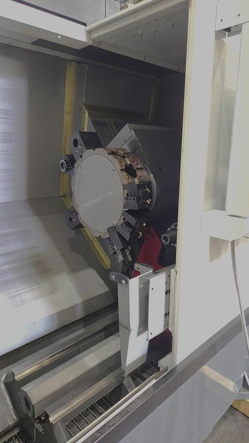 Used 2021 Haas ST-30Y with Milling Capability, Y Axis, Chip Conveyor, Parts Catcher, Tailstock, 10" Chuck, 3" Bar Cap.