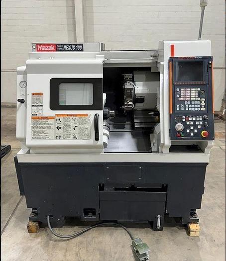 Used 2004 Mazak Nexus QTN-100 2 Axis Turning Center