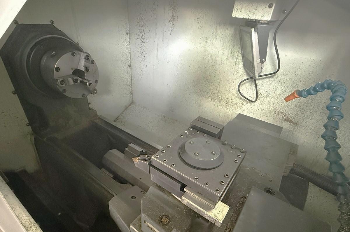 Used 2015 Haas TL-2 with 8" Chk, Tailstock, 4 Station Turret, Coolant Syst., USB Port, Single or Three Phase Pwr