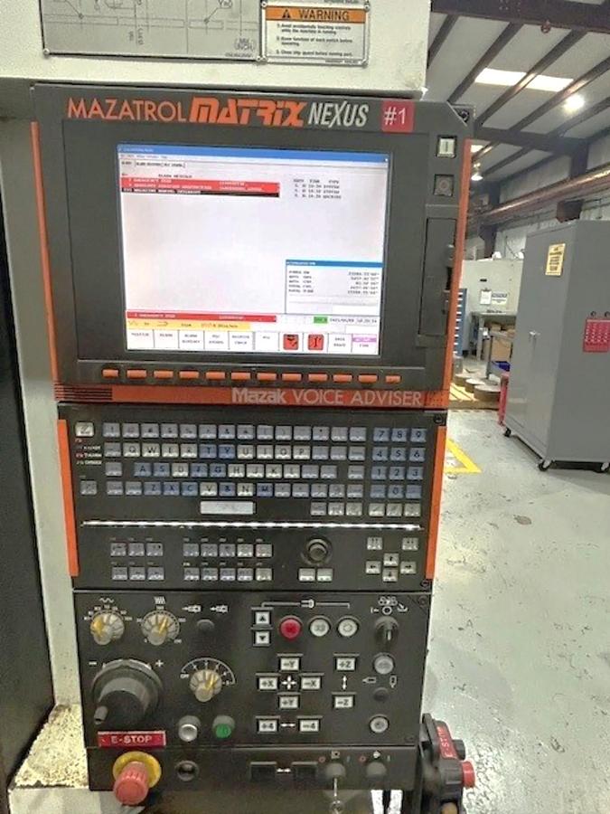 Used 2011 Mazak Nexus VCN 510C II with Tool Probing, 4th Axis Drive, Chip Conveyor, 30 Station ATC