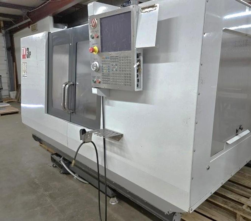 Used 2015 Haas TM-3P, with Probing, 4th Axis Drive, Rigid Tapping, Upgraded High Flow Coolant Pump, 20 Station ATC