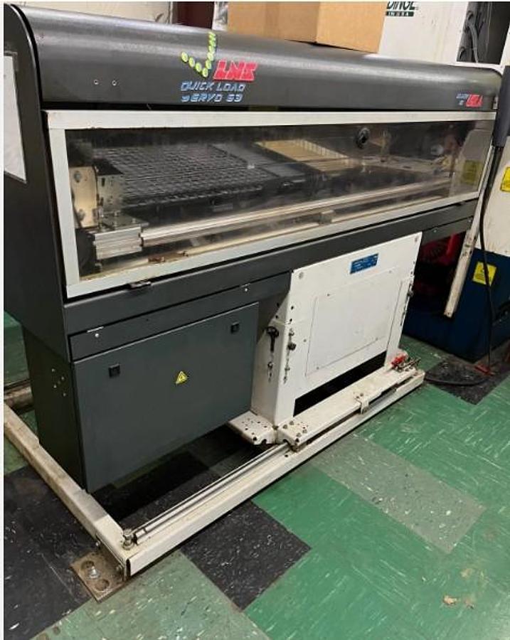 Used LNS Quick Load Servo S3 Barfeeder