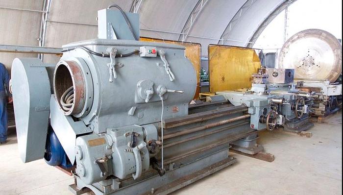 Used 1942 Lehmann Hydratrol 16.5" Big Bore Oil Country Lathe (fully reconditioned)