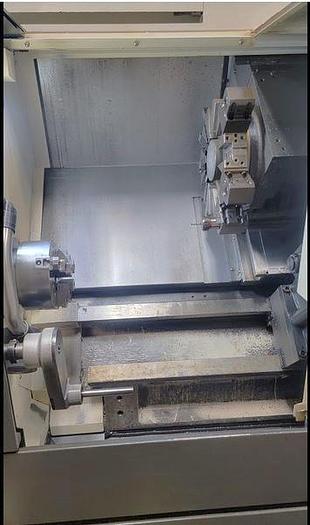 Used 2018 Hyundai Wia HD2200 with Chip Conveyor, Parts Catcher, Tailstock, Fanuc, Tool Presetter, 22" Machining Length !!!