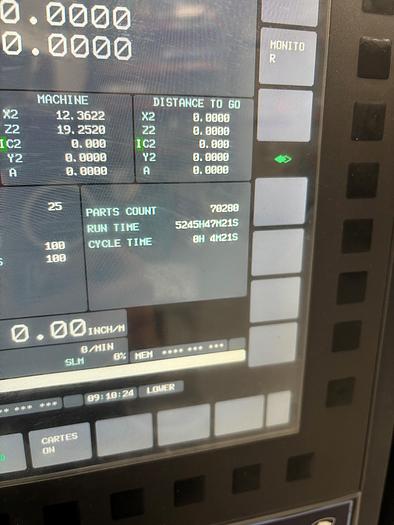 Used 2021 Doosan Puma TT2100SYYB 9 Axis Capable Dual Spindle / Dual Turret - Y Axis on Both Turrets