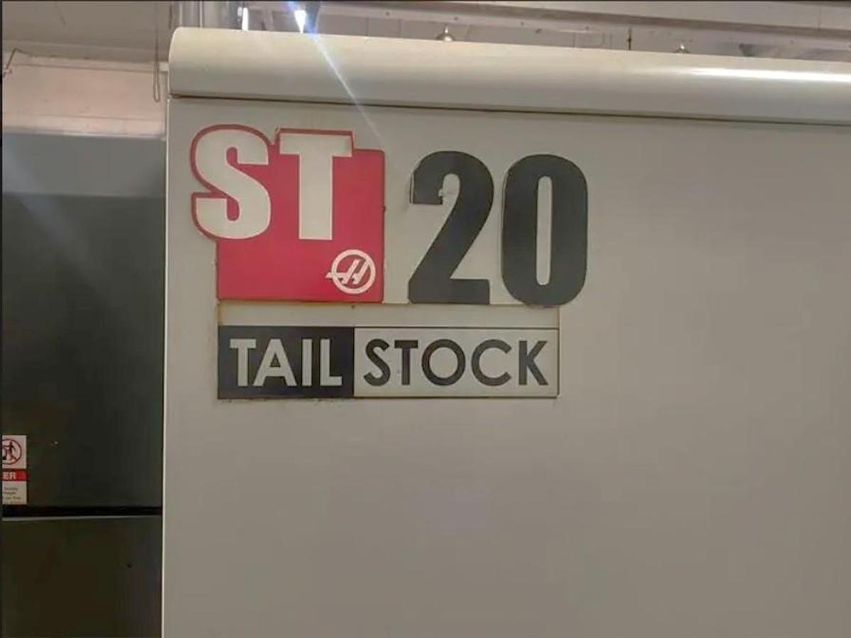 Used 2010 Haas ST-20 with 8.3" Chuck, Chip Conveyor, Tailstock, 2" Bar Capacity