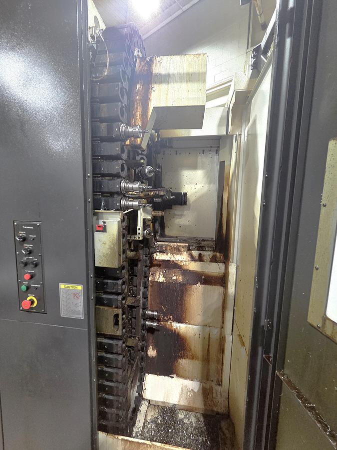 Used 2019 Okuma MB-4000H with Full 4th Axis Table, Tool Probing, High Press. Coolant Thru Spindle, Chip Conveyor, 64 Pos. ATC