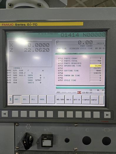 Used 2007 Leadwell T-8 with 12" Chuck, 3" Bar Capacity, Chip Conveyor, Tool Presetter, Tailstock