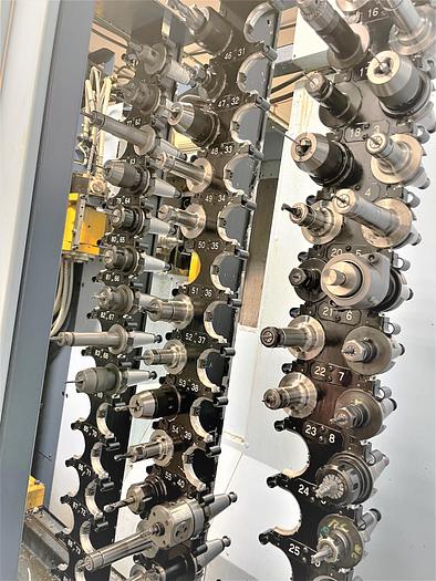 Used 2006 Matsuura 2007 Matsuura H.Plus 300-PC11 Horizontal Machining Center with 11 Pallet Pool