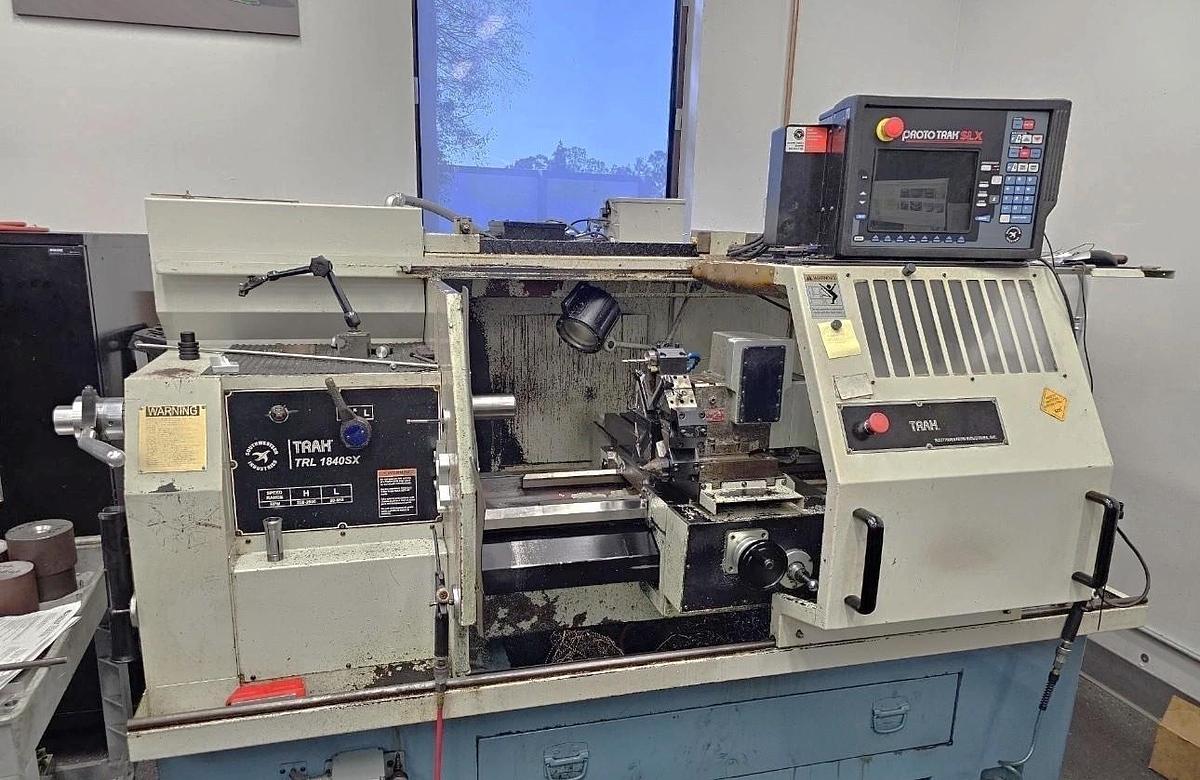 Used 2009 Southwestern Industries TRAK TRL 1840SX with Tailstock, 8 Pos. Indexable Turret, Collet Chuck, Geared, SLX Control