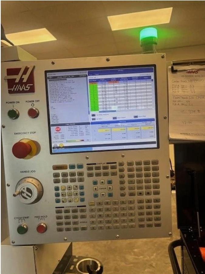 Used 2020 Haas VF-2SS with Probing, Chip Auger, Auto Air Gun, Mist Condenser, ONLY 569 Feed Cut Hours