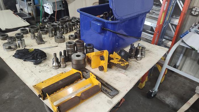 Used 2012 Geka Hydracrop 110 AD Iron Worker