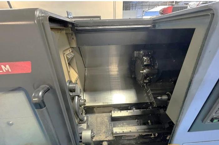 Used 2012 Doosan Lynx 220LMA with LNS Barfeeder, C Axis, Milling, Parts Catcher, Chip Conveyor, 2" Bar Capacity