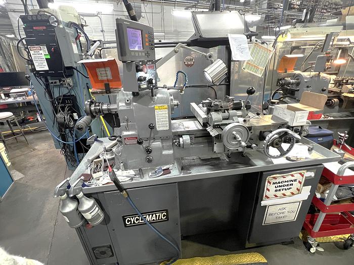 Used 2000 Cyclematic CHR68 EVS Chucker Tool Room Lathe