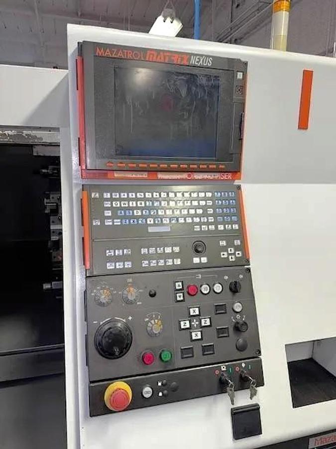 Used 2007 Mazak Nexus QTN 250-II with Tailstock, Tool Presetter, Chip Conveyor, 10" Chuck, 3" Bar Capacity, 