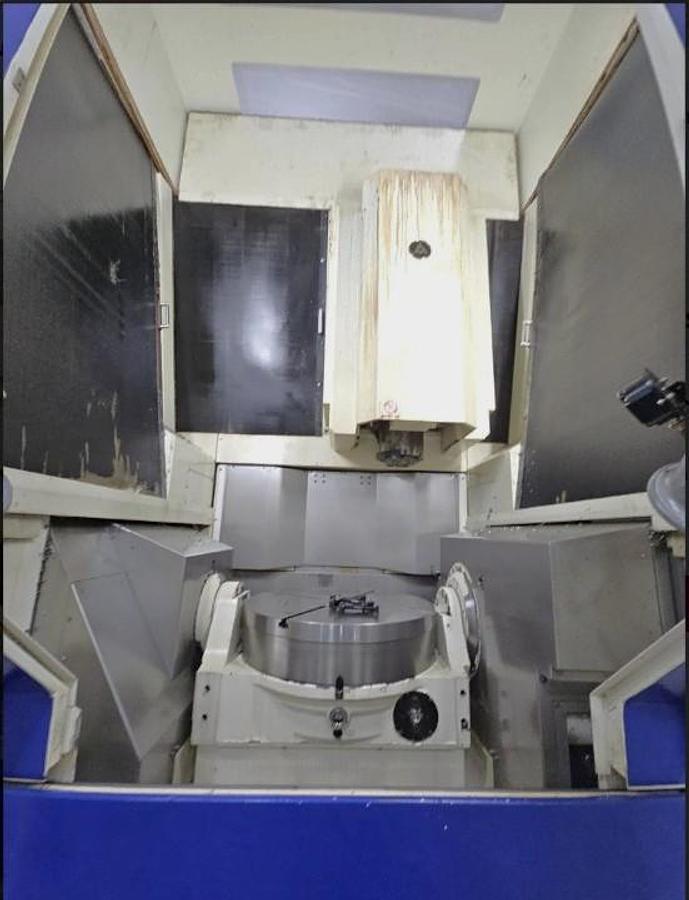 Used 2017 Kitamura MyTrunnion-5 Five Axis Trunnion Style VMC with 20,000 RPM, 50 Station ATC, 24" Diam Chuck, Coolant Thru Spindle, Conveyor