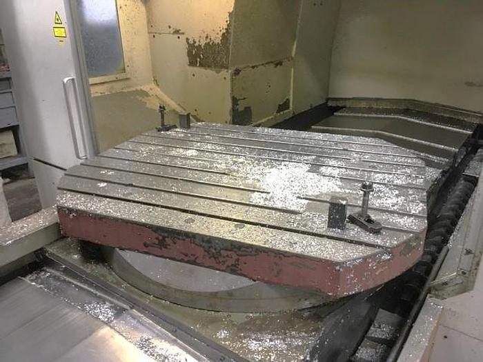 Used 2004 FPT Stinger 5 Axis Vertical Machining Center with Rotary Table and Nutating Head, 18,000 RPM, HSK 63 Spindle