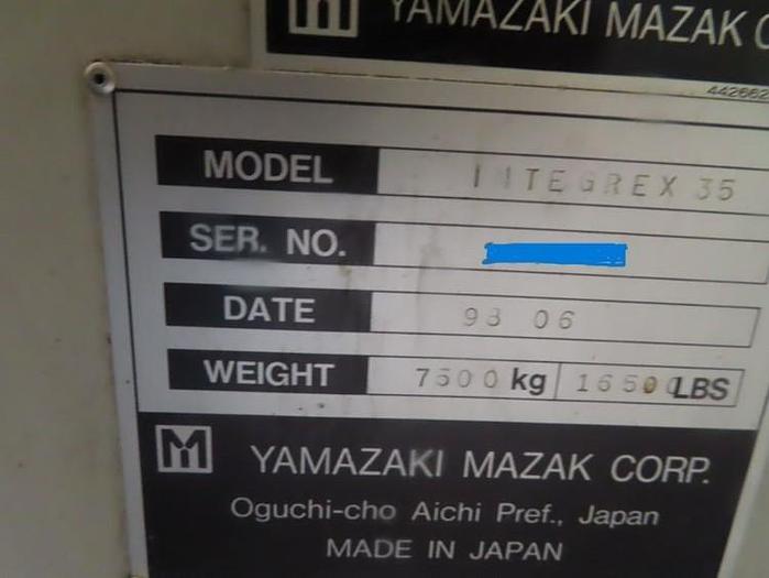 Used 1998 Mazak Integrex 35/1500