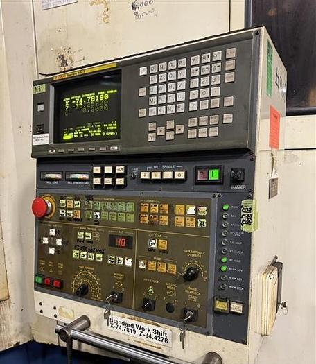 Used 2000 Hankook VTB-125C with Pallet Changer and Live Tooling