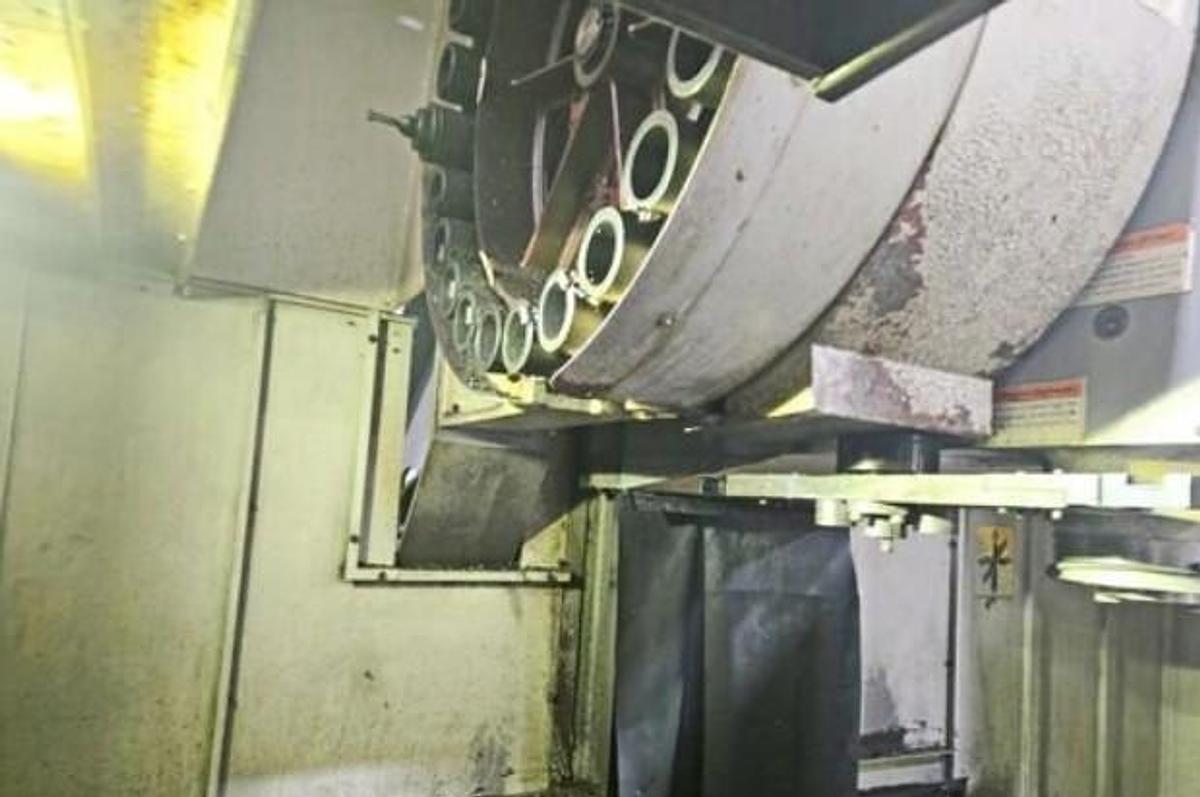 Used 2005 Awea BM-1600 with Chip Conveyor, 24 Station Side Mount ATC, RJH, Boxed Ways, Fanuc Control