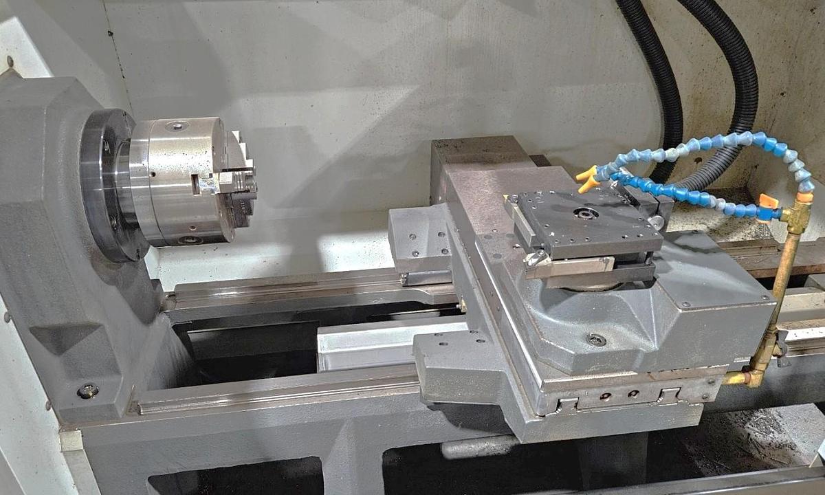 Used 2019 Haas TL-1 Chucker with 4 Station Turret, Coolant System, Haas Visual Part Prog. System, 8" Chuck, Manual Pulse Generator