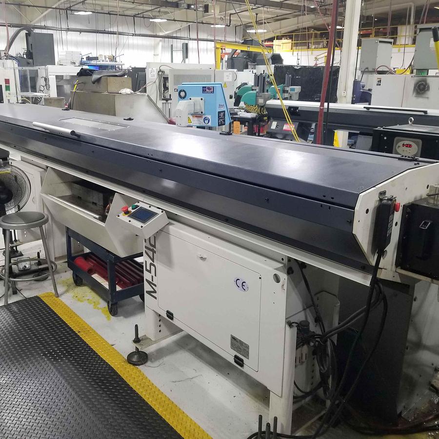 Used 2013 Miyano BNA-42 DHY w/ Milling & Subspindle, Y Axis, Dual Front and Rear Turrets, Edge Bar Patriot 338 Barfeed, HPC
