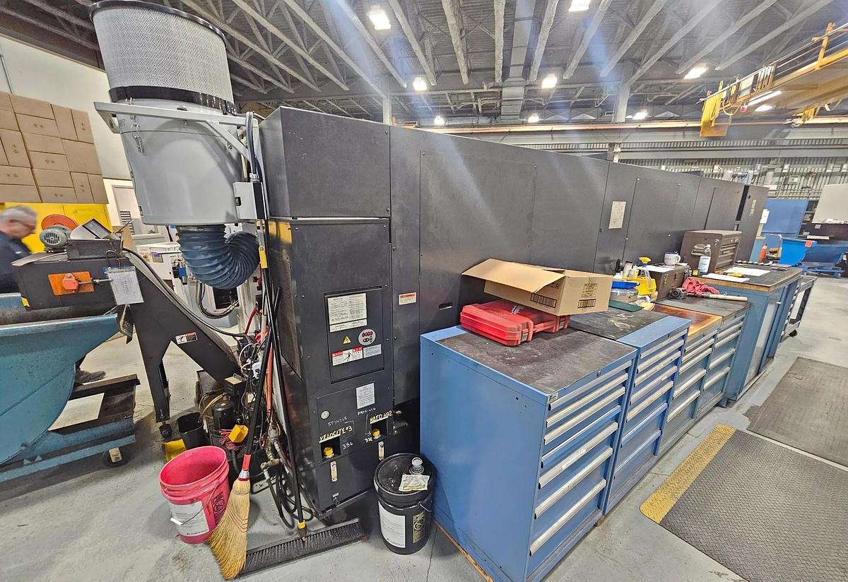 Used 2007 Mazak Nexus QTN 450-IIM/3000 with Full C Axis Spindle Rotation, Milling Capable, 18" Hyd Chuck, 6" Bar Capacity, 120" cc