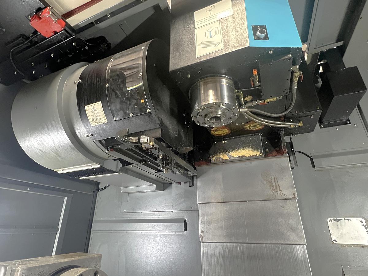 Used 2016 Hurco VMX-42Ui Full 5 Axis Trunnion Style VMC with Tool & Part Probing, Coolant Through Spindle, True 5 Axis