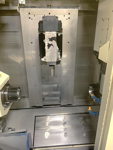 Used 2005 Tsugami TMA8-II Model C Mill-Turn Lathe with Milliing, Y Axis, Pendulum B Axis, Subspindle, Parts Conveyor, Chip Conveyor