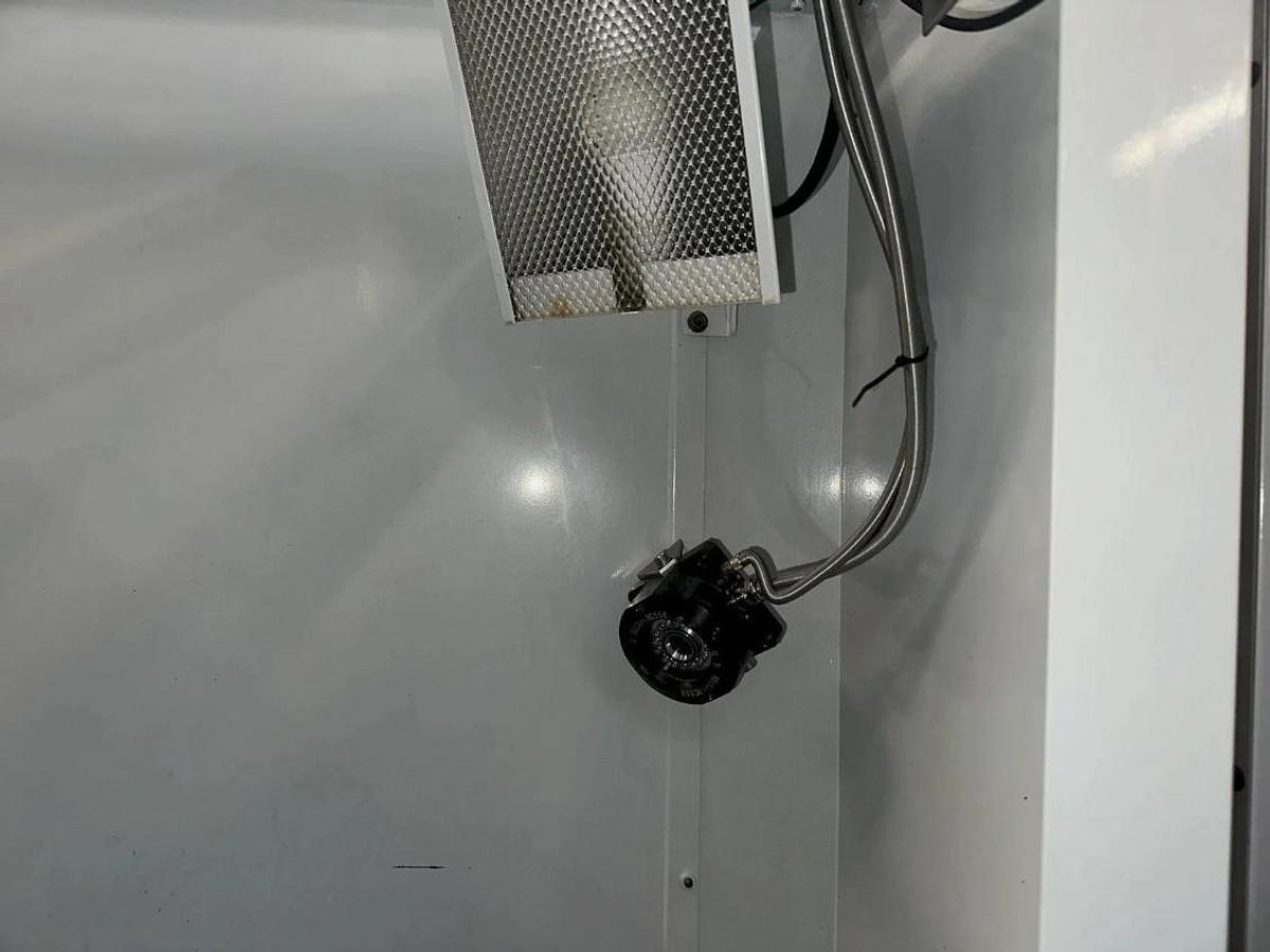 Used 2008 Haas Super Mini Mill with 10k RPM, Tool Probe, Chip Auger, USB Port, Coolant Pump, 10 ATC, 208/230V Three Phase Pwr