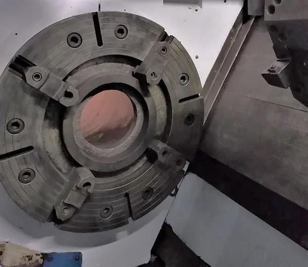 Used 2006 Explorer SA45-V22/2200 CNC Big Bore Lathe with 21.06" Bore, 