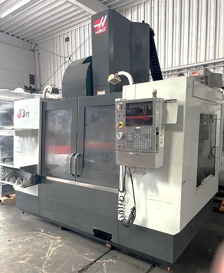 Used 2011 Haas VF3YT/50 with Coolant Through Spindle, 7500 RPM, 50 Taper, High Speed Machining, Programmable Coolant Nozzle