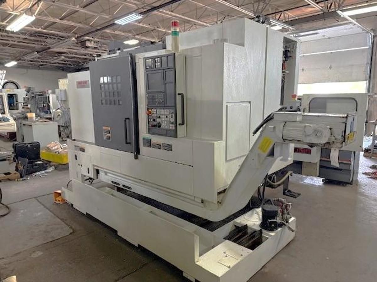 Used 2009 Mori Seiki NL2500MC/700 with C Axis, Milling, Chip Conveyor, Chip Blaster HPC, Mist Collector, 3.1" Bar Capacity, 10" Chk