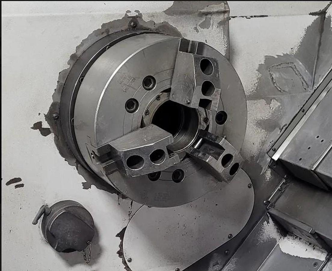 Used 2000 Mori Seiki SL400B/2000 with 80" cc, 4.33" Bar Capacity, 15" Hyd. Chuck, LNS Steady Rest, Tailstock, MSC-501 Control